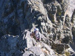 Traversée des petites aiguilles de l&#039;Argentière